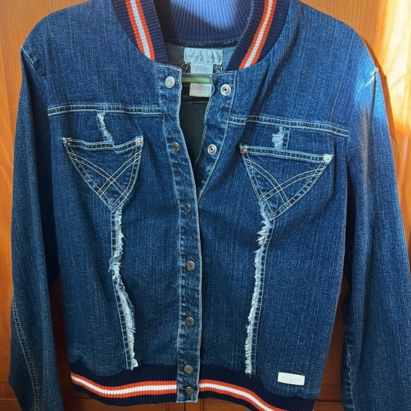 Old school Baby Phat jean jacket! Worn once or twice. - Picture 2 of 13